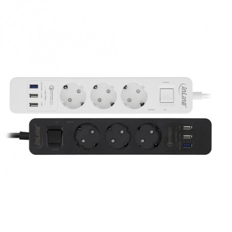 InLine 16491S protezione da sovraccarico 3 presa(e) AC 220-250 V (16491S)
