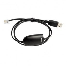 Jabra 14201-29 adattatore per inversione del genere dei cavi RJ-9 USB A Nero (14201-29)