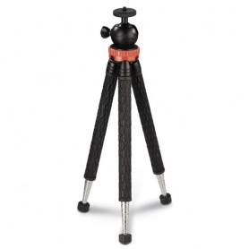 Hama Traveller Pro treppiede Smartphone/fotocamera di azione 3 gamba/gambe Nero, Rosso (00004620)