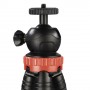 Hama Traveller Pro treppiede Smartphone/fotocamera di azione 3 gamba/gambe Nero, Rosso (00004620)