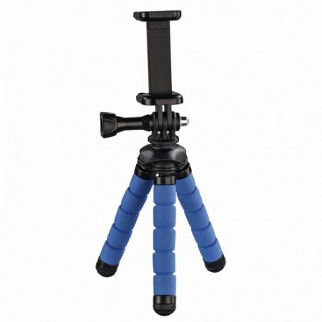 Hama Flex treppiede Smartphone/fotocamera di azione 3 gamba/gambe Nero, Blu (00004610)