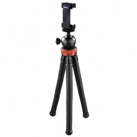 Hama "FlexPro" treppiede Smartphone/fotocamera di azione 3 gamba/gambe Nero, Rosso (00004608)