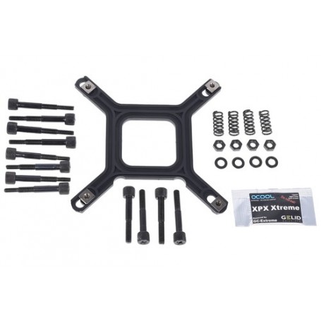 Alphacool 12840 ventola per PC Processore Kit di montaggio Nero (12840)