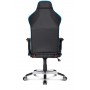 AKRacing Premium Sedia da gaming per PC Sedia imbottita tappezzata Nero, Blu, Rosso, Bianco (AK-PREMIUM-TRI)