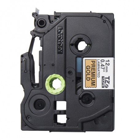 Brother TZe-PR831 nastro per etichettatrice Nero dorato (TZEPR831)