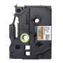 Brother TZe-PR831 nastro per etichettatrice Nero dorato (TZEPR831)