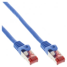InLine S-STP/PiMF Cat.6 30m Blue cavo di rete Cat6 S/FTP (S-STP) (76430B)