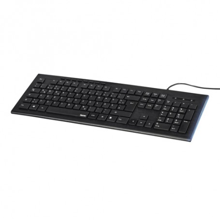 Hama Anzano tastiera USB QWERTZ Tedesco Nero (182663)