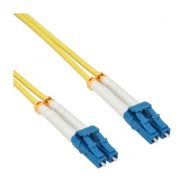 InLine LC/LC 20m cavo a fibre ottiche Giallo (88656C)