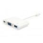Equip 133462 hub di interfaccia USB 3.2 Gen 1 (3.1 Gen 1) Type-C Bianco (133462)