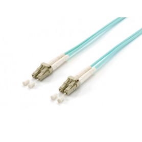 Equip 255417 cavo a fibre ottiche 15 m LC OM3 Turchese (255417)