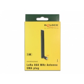DeLOCK LoRa antenna di rete Antenna omnidirezionale SMA 3 dBi (89769)