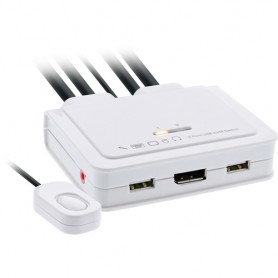 InLine 63613I switch per keyboard-video-mouse (kvm) Bianco (63613I)