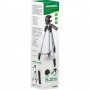 InLine 48002B treppiede Nero, Argento (48002B)