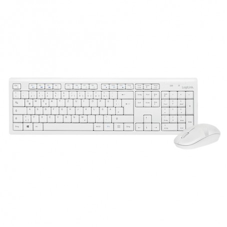 LogiLink ID0104W tastiera USB Tedesco Bianco (ID0104W)