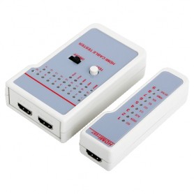 LogiLink WZ0017 tester per cavo di rete Porpora, Bianco (WZ0017)