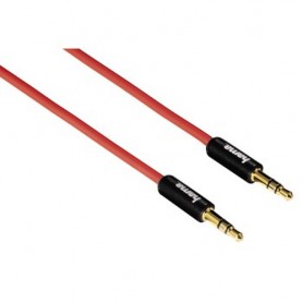 Hama 1m 3.5mm/3.5mm cavo audio Rosso (00014152)