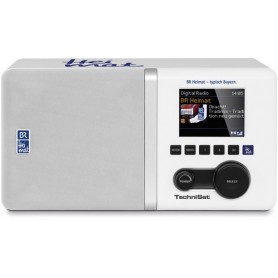 TechniSat 300 BR Portatile Analogico e digitale Grigio, Bianco (0001/4993)