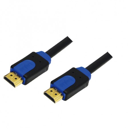 LogiLink CHB1115 cavo HDMI 15 m HDMI tipo A (Standard) Nero, Blu (CHB1115)