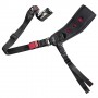 Hama 00027211 tracolla Fotocamera Neoprene Nero, Rosso (27211)