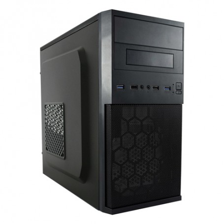 LC-Power LC-2004MB-V2-ON computer case Micro Tower Nero, Argento (LC-2004MB-V2-ON)