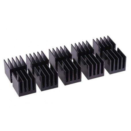 Alphacool GPU Heatsinks 15x15mm Scheda grafica Radiatore Nero (17155)