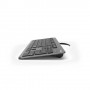 Hama KC-700 tastiera USB QWERTZ Tedesco Nero (182652)