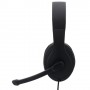 Hama HS-P200 Cuffia Padiglione auricolare Connettore 3.5 mm Nero (139923)