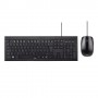 Hama Cortino tastiera USB QWERTZ Tedesco Nero (134958)