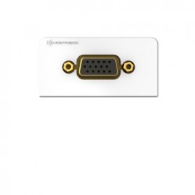 Kindermann 7456 000 501 presa energia VGA Bianco (7456000501)