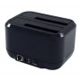 LC-Power LC-DOCK-U3-III docking station per unità di archiviazione USB 3.2 Gen 1 (3.1 Gen 1) Type micro-B Nero (LC-DOCK-U3-III)