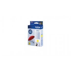 Brother LC-225XLYBP cartuccia d'inchiostro 1 pz Originale Giallo (LC225XLYBP)