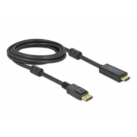 DeLOCK 85957 cavo e adattatore video 3 m DisplayPort HDMI Nero (85957)