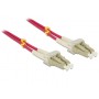 DeLOCK LC - LC, 5m cavo a fibre ottiche Viola (84643)