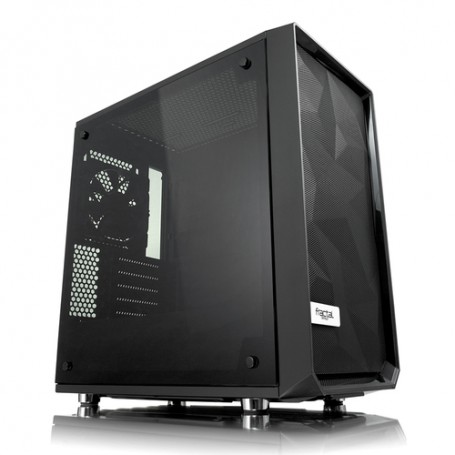 Fractal Design Meshify C Mini – Dark TG Mini Tower Nero (FD-CA-MESH-C-MINI-BKO-TGD)