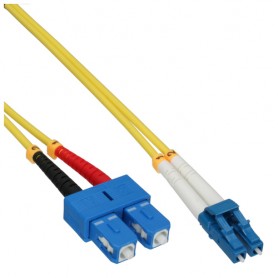InLine 88656G cavo a fibre ottiche 2x LC 2x SC Giallo (88656G)