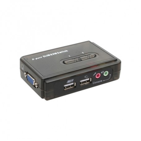 InLine 60612I switch per keyboard-video-mouse (kvm) Nero (60612I)