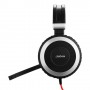 Jabra Evolve 80 Stereo UC USB-C Cuffia Padiglione auricolare Connettore 3.5 mm USB tipo-C Nero (7899-829-289)