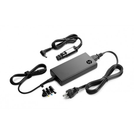HP Adaptador combinado de perfil bajo 90 W con USB Nero Auto, Interno (H6Y84AA#ABB)
