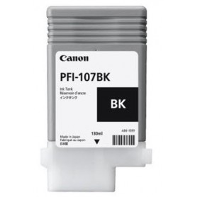 Canon PFI-107BK cartuccia d'inchiostro 1 pz Originale Nero (6705B001)