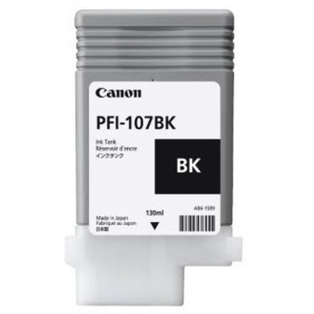 Canon PFI-107BK cartuccia d'inchiostro 1 pz Originale Nero (6705B001)