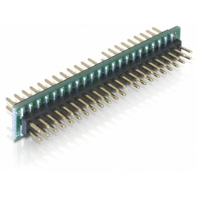 DeLOCK IDE/IDE Nero, Verde (65090)