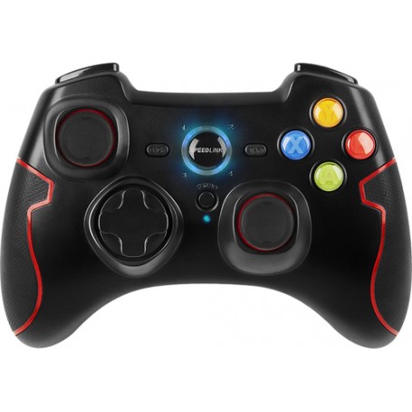 SPEEDLINK Torid Nero RF Gamepad Analogico PC, Playstation 3 (SL-6576-BK-02)