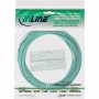 InLine 30m LC/LC 50/125µm cavo a fibre ottiche Turchese, Colore acqua (88530O)