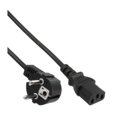 InLine Schuko to 3pin IEC female Black 7m Nero (16655L)