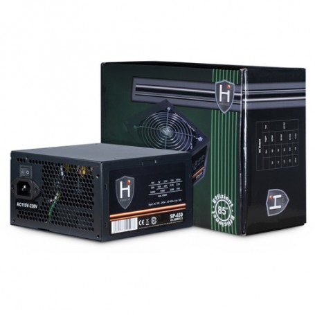 Inter-Tech HIPOWER SP-650 alimentatore per computer 650 W 20+4 pin ATX ATX Nero (88882111)