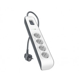 Belkin BSV400VF2M protezione da sovraccarico Bianco 4 presa(e) AC 2 m (BSV400VF2M)