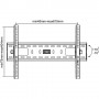 InLine 23117A Supporto TV a parete 177,8 cm (70") Nero (23117A)