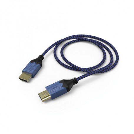 Hama 54482 cavo HDMI 2,5 m HDMI tipo A (Standard) Nero, Blu (54482)