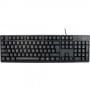 Inter-Tech NK-1000EC tastiera USB QWERTY Inglese Nero (88884105)